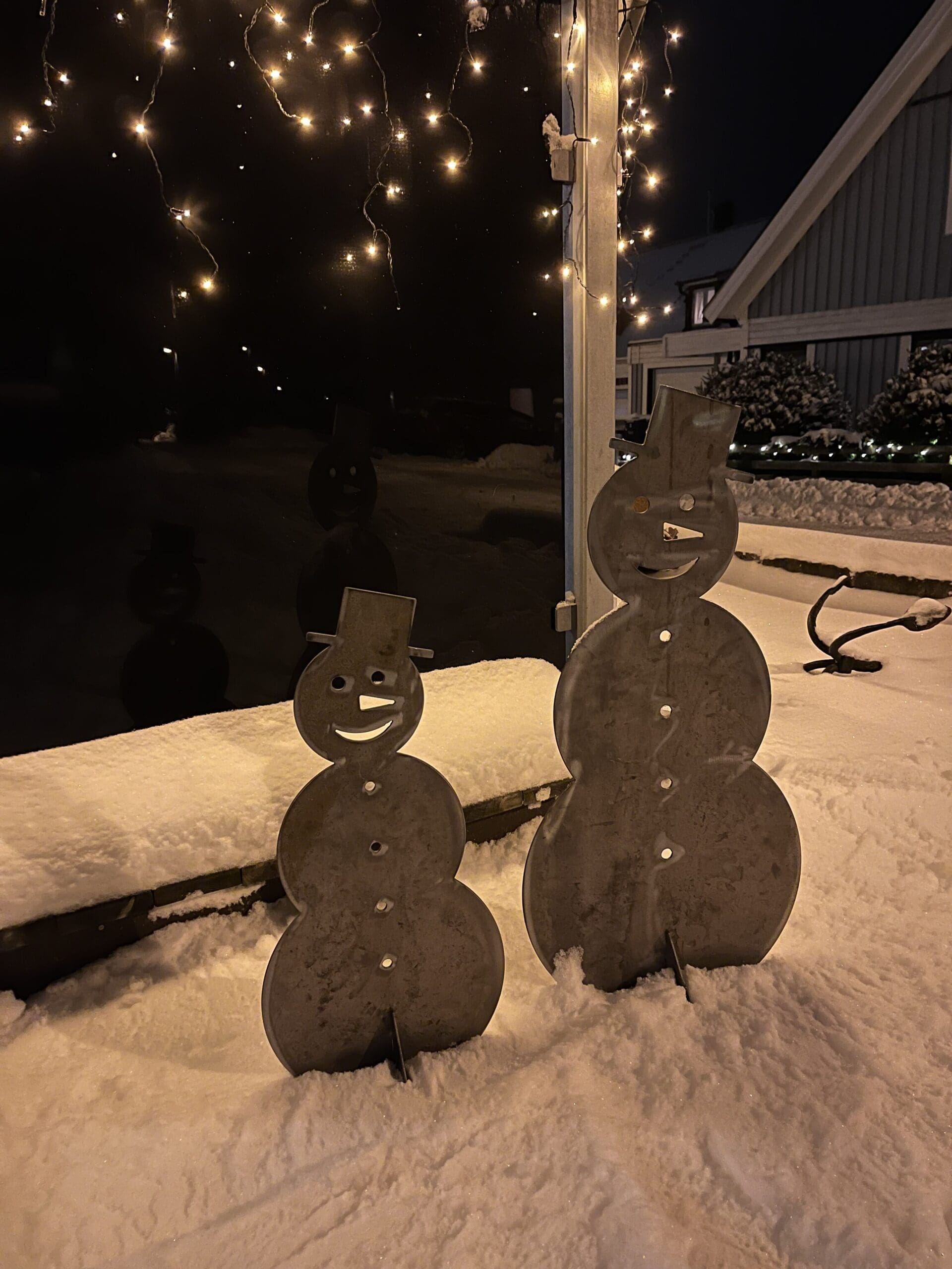 Cortén snögubbe - Bild 2