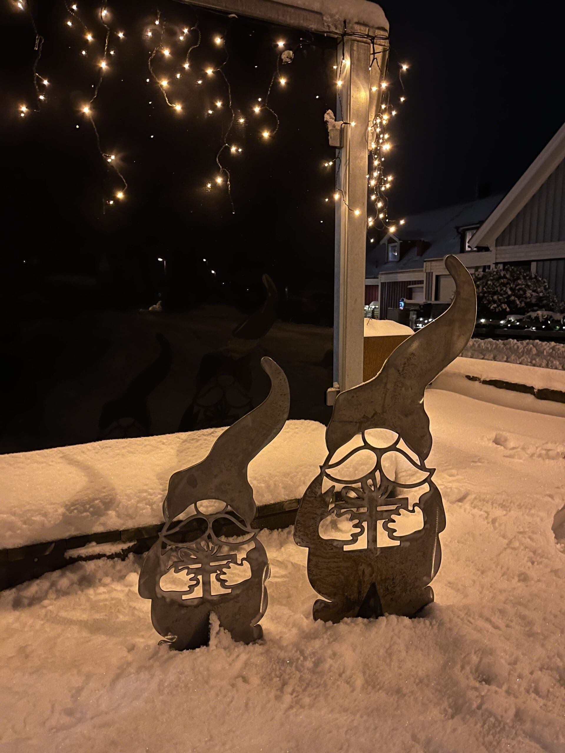 Cortén jultomte