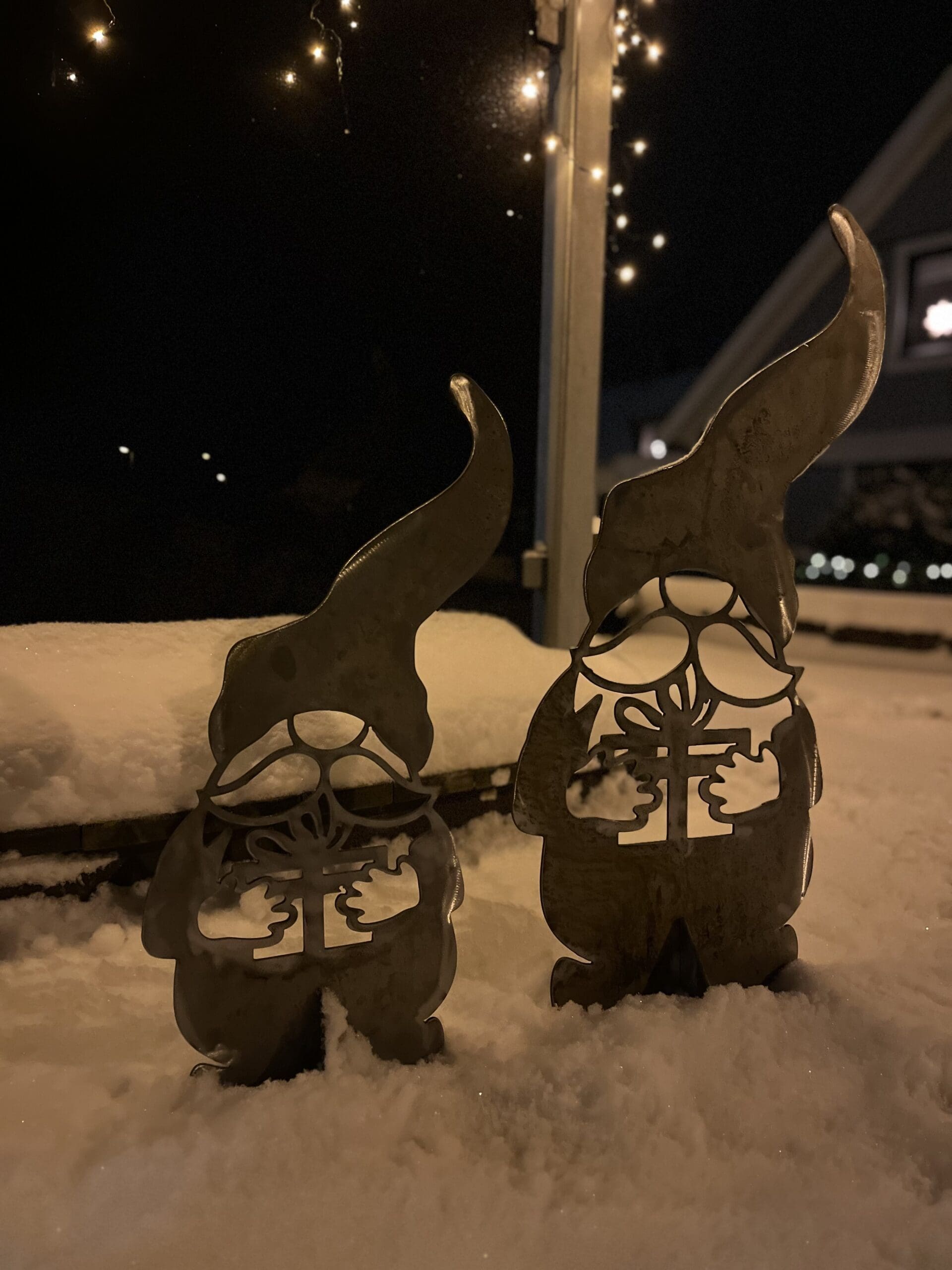 Cortén jultomte - Bild 3